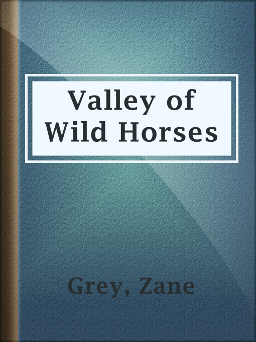 Title details for Valley of Wild Horses by Zane Grey - Wait list